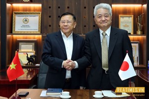 Chủ tịch VNREA tiếp Chủ tịch Trung tâm xây dựng Nhật Bản
