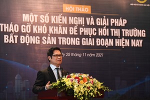 “Việt Nam cần xây dựng chiến lược quốc gia tầm nhìn dài hạn để phát triển thị trường bất động sản“