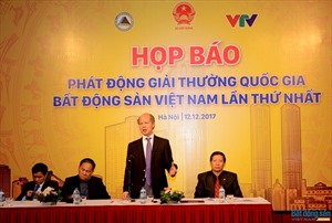 Giải thưởng Quốc gia Bất động sản Việt Nam lần I có hạng mục Dự án Công trình Xanh tốt nhất