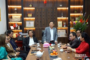  Hiệp hội Bất động sản Việt Nam gặp mặt đầu Xuân Giáp Thìn 2024 