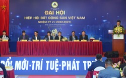 Ảnh Đại hội Hiệp hội Bất động sản Việt Nam lần thứ V nhiệm kỳ 2022 - 2027