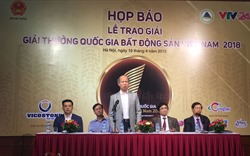 Ngày 14/4 tổ chức Lễ trao giải Giải thưởng Quốc gia Bất động sản Việt Nam 2018