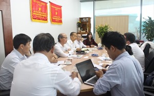VNREA leaders to greet the French Development Agency delegation