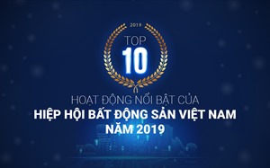 Top 10 activities of the Vietnam National Real Estate Association in 2019