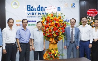Lãnh đạo VNREA thăm và chúc mừng Tạp chí điện tử Bất động sản Việt Nam nhân ngày thành lập
