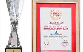 Dat Xanh Services dẫn đầu Top 5 công ty tư vấn và môi giới bất động sản Việt Nam
