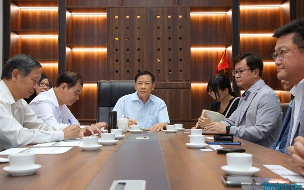 Lãnh đạo Hiệp hội Bất động sản Việt Nam tiếp đoàn công tác Hàn Quốc