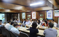 Lãnh đạo Hiệp hội Bất động sản Việt Nam thăm công trường dự án của hội viên