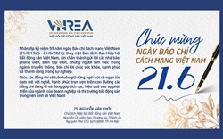  VNREA chúc mừng nhân dịp kỷ niệm 99 năm ngày Báo chí Cách mạng Việt Nam 