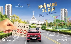 Vinhomes tặng quà siêu “khủng” cho khách mua nhà đầu năm